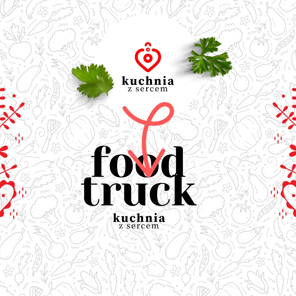 Kuchnia z Sercem — grafika food trucka